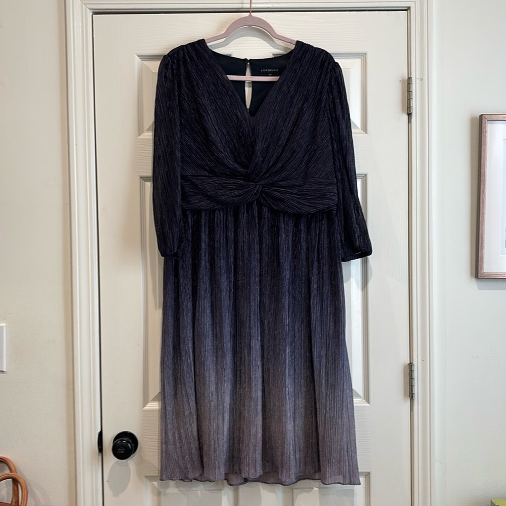 Ombré blue dress